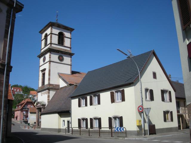 L'église Saints-Simon-et-Jude de Dinsheim-sur-Bruche (Bas-Rhin)