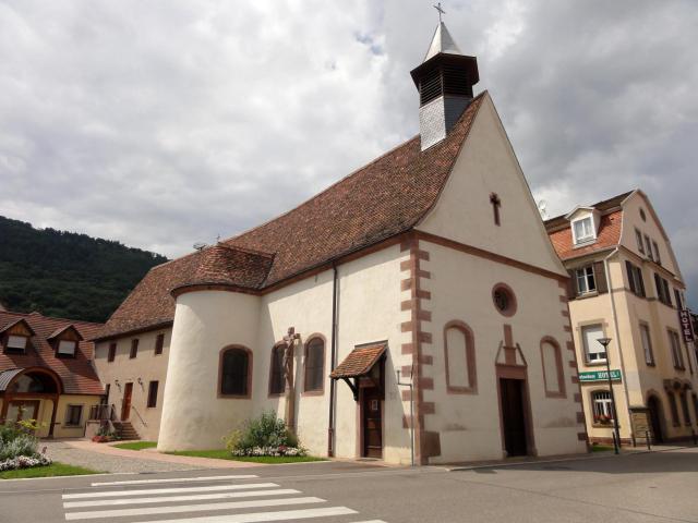 Alsace, Bas-Rhin, Chapelle Sainte-Croix de Châtenois (PA67000047, IA00124435).