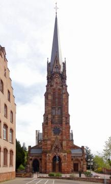 Alsace, Bas-Rhin, Église Saint-Maurice de Mutzig (IA67011471).