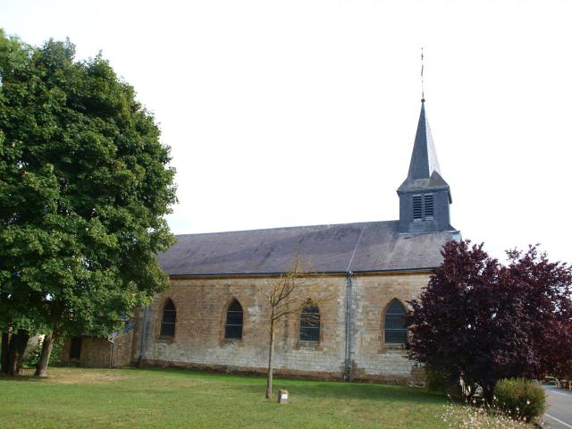 Blaise, commune associée à Vouziers (Ardennes, France) ; l'église