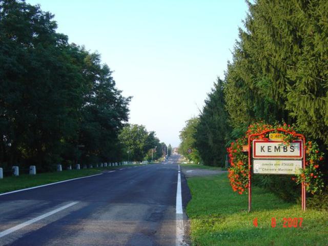 Kembs village