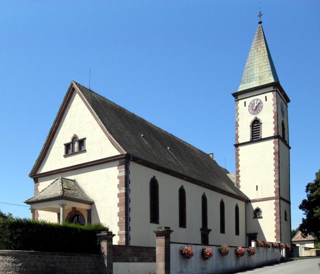 L'église Saint-Pierre d'Aspach-le-Bas