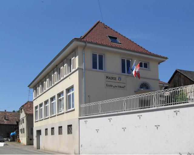 La mairie-école de Buschwiller
