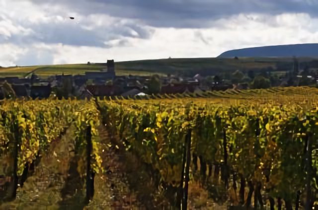 Eguisheim nach Herbstgewitter