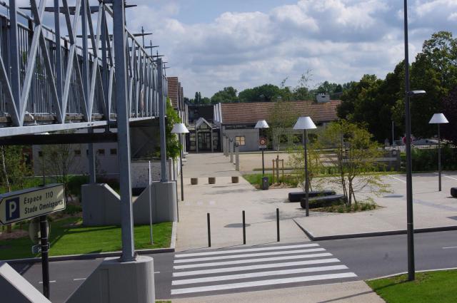 L'espace 110 qui accueille tous les ans le festival BEDECINE depuis 1984