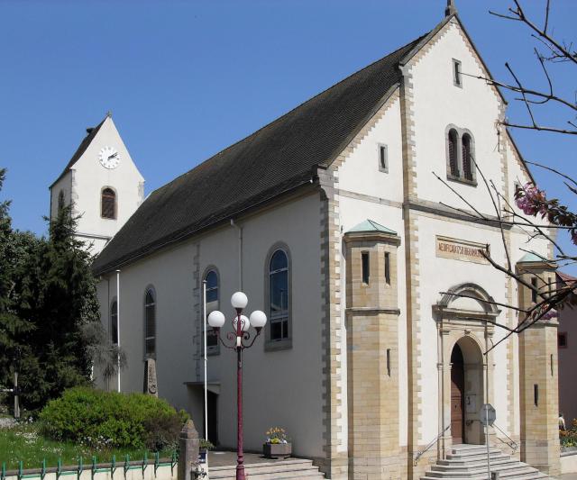 L'église Saint-Gall à Didenheim