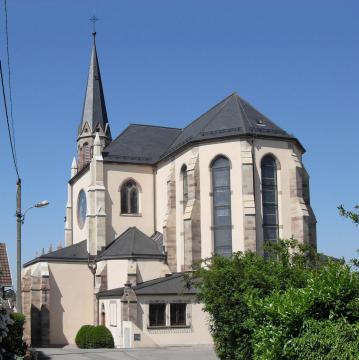 L'église Saint-Ulrich à Morschwiller-le-Bas
