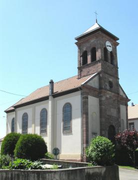 L'église Saint-Florent à Romagny