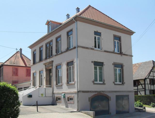 La mairie de Romagny