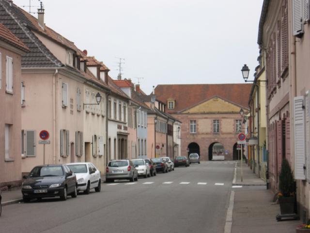 Street in Neuf-Brisach
