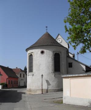 L'église Saint-Sébastien à Flaxlanden