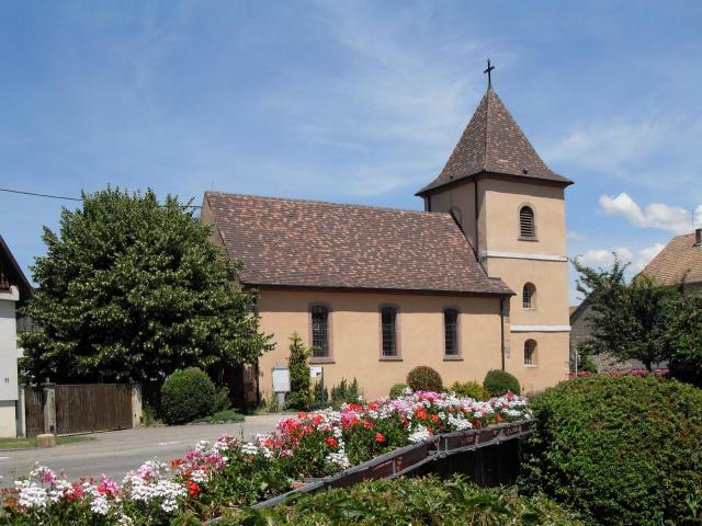 L'église Saint-Pierre et Saint-Paul d'Algolsheim