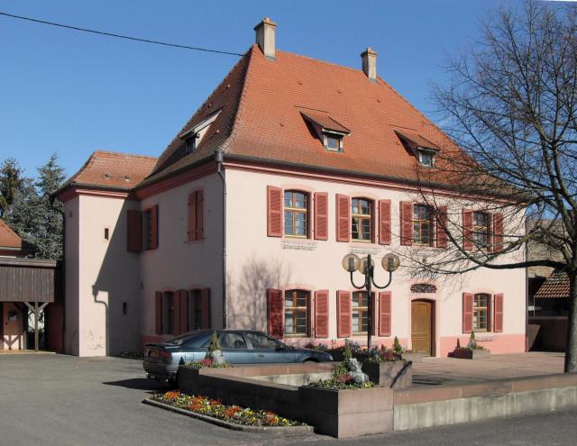 La mairie de Rumersheim-le-Haut