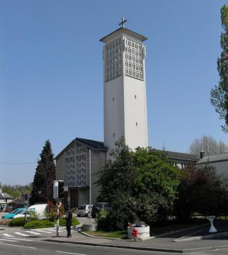 L'église Sainte-Odile à Brunstatt