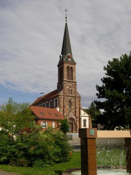 Eglise de Pfastatt (Haut-Rhin, France)