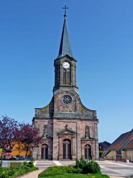 Sentheim : l'église Saint-Georges.