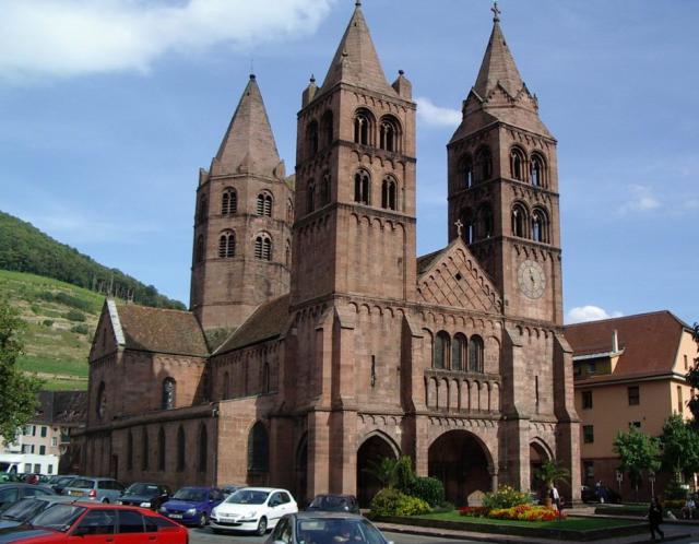 Église Saint-Léger (XIIème - XIIIème s.), Guebwiller, Haut-Rhin, Alsace, France