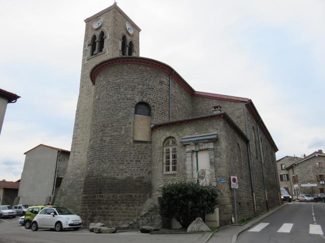 Église de Soucieu-en-Jarrest, dans le département du Rhône.