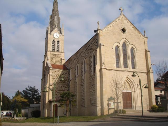 Marennes (69) : l'église