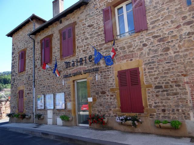 Mairie de Chevinay, Rhône, France.