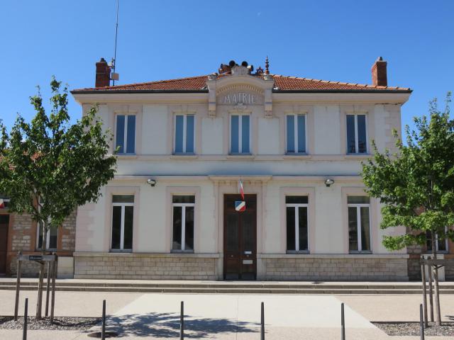 Mairie de Lissieu (Rhône, France).