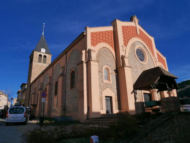 L'église Saint-Etienne de Cours-la-Ville