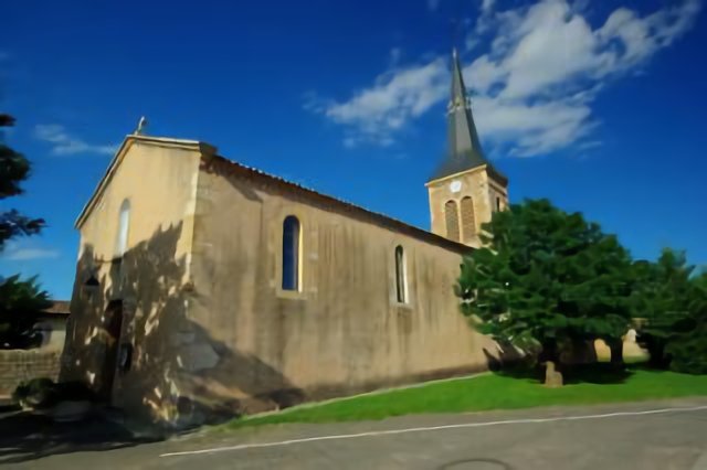 L'église d'Odenas