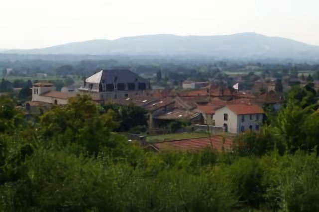 Le village depuis La Madone