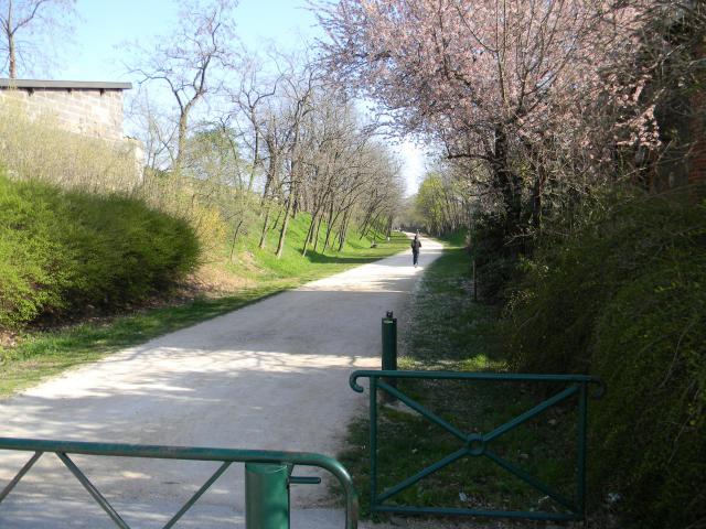 Voie de la Dombes en 2011 à Caluire-et-Cuire