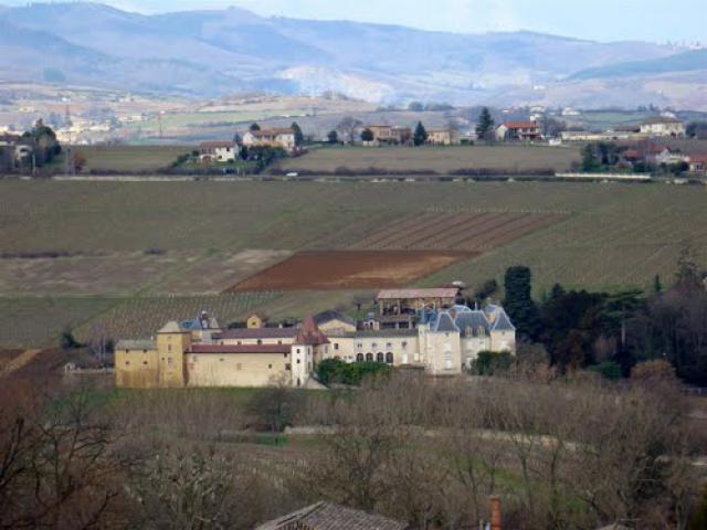 Château de Saint Fonds en hiver