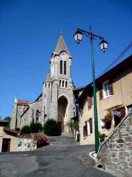 Eglise Saint Didier, Courzieu, Rhône, France