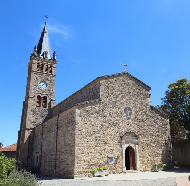 Église Saint-Julien de Lancié.