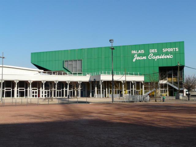 Le palais de sports Jean Capievic à Vaulx-en-Velin