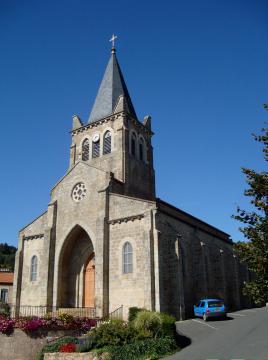 Église Saint Martin, Pomeys, Rhône, France.