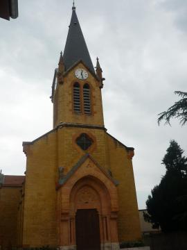 Église de Civrieux-d'Azergues, dans le département du Rhône
