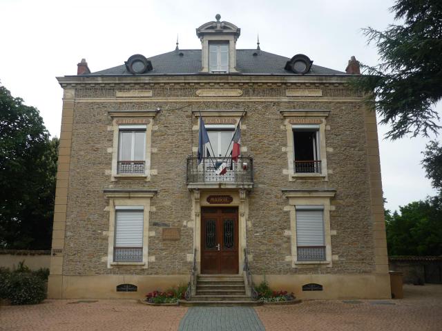 Mairie de Civrieux-d'Azergues, dans le département du Rhône