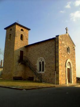 La chapelle de Belmont d'Azergues vue Nord