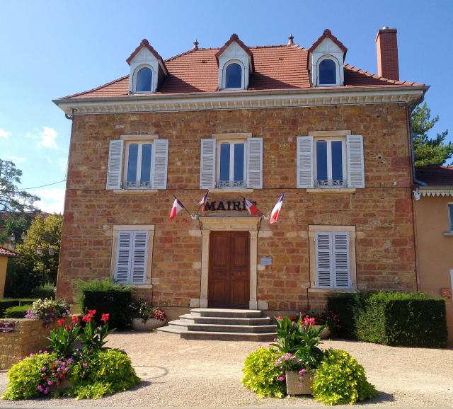 Mairie de Blacé, dans le département du Rhône.