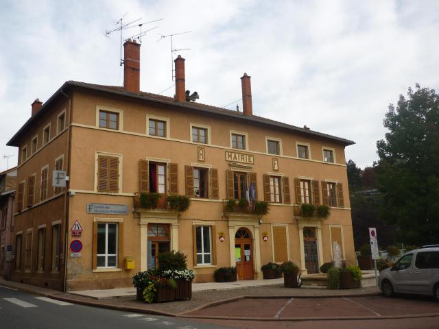Mairie de Lamure-sur-Azergues, commune du département du Rhône