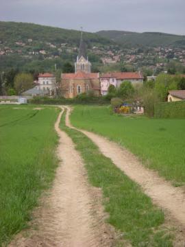 Fleurieu sur Saône l'église