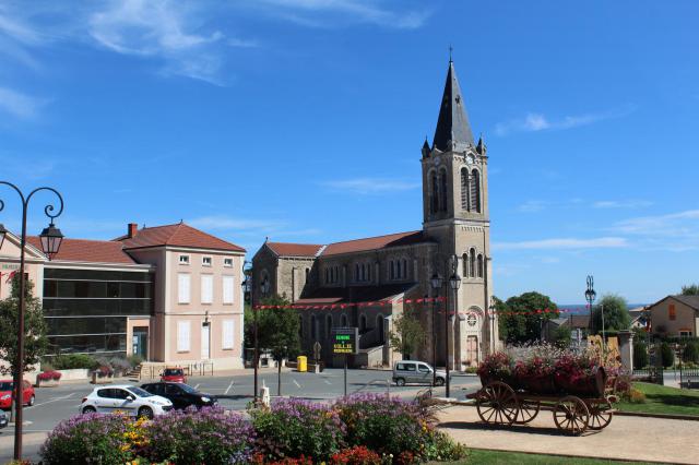 Église Saint-Vincent de Villié-Morgon.