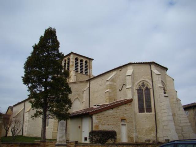 Eglise de Liergues vue de la poste
