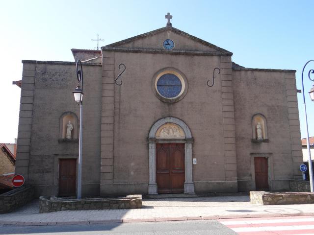 Eglise Saint-Jean-Apôtre, Duerne, Rhône, France