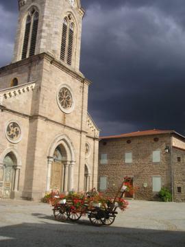 Chambost-Longessaigne avant l'orage