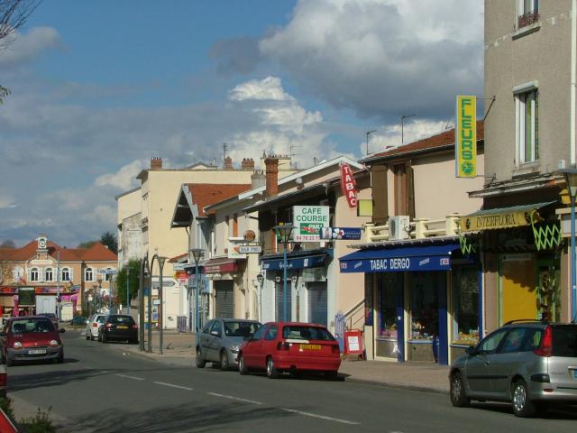 Boulevard Castellane in Sathonay-Camp , France