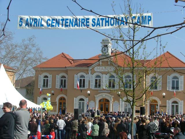 Celabration 100 ans de Sathonay-Camp