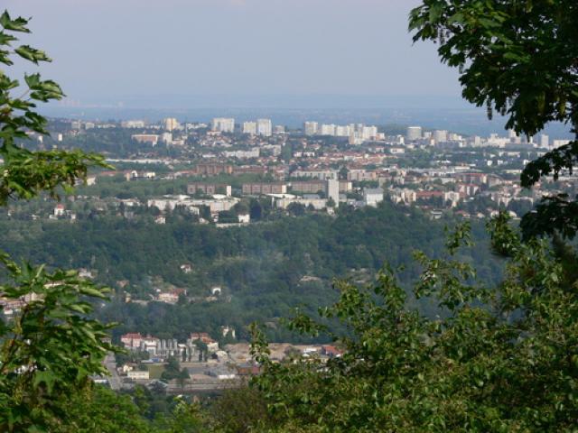 Vue sur Rilleux-la-Pape (Rhône)