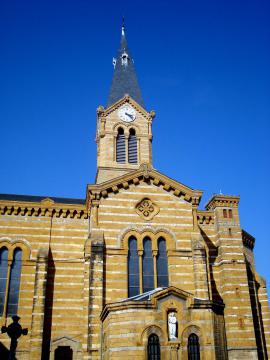Église Saint-Irénée, Bessenay, Rhône, France.