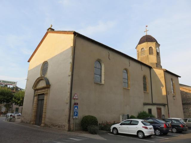 Église de Saint-Lager (Rhône, France).