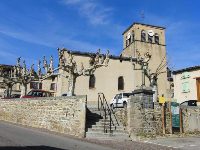 Eglise de Chaussan, Rhône, France